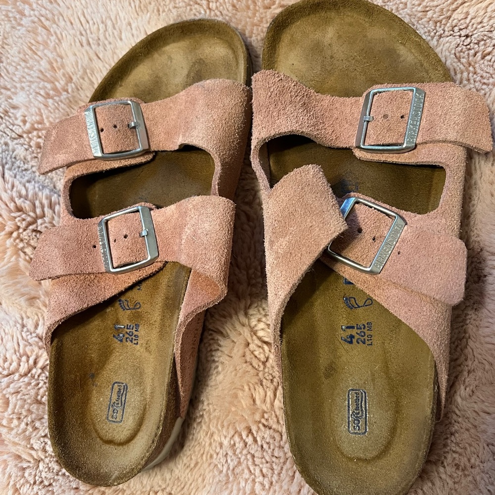 Birkenstock- pink suede